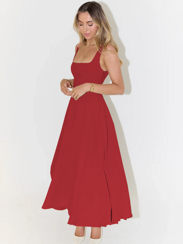 Séraphie – Square Neck Midi Dress