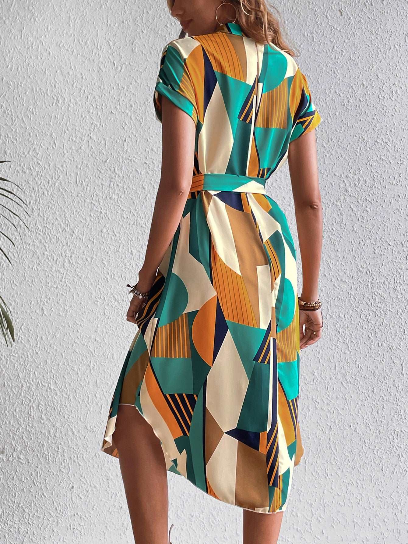 Talia™ - Vibrant Print Dress