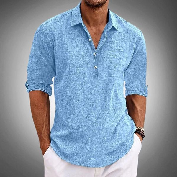 Lucas™ | Premium Linen Shirt