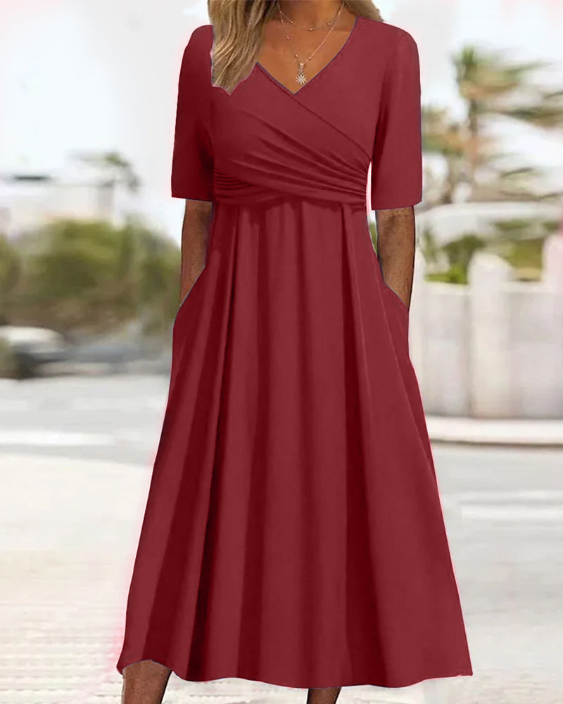 Ella™ | Elegant Tummy Covering Dress