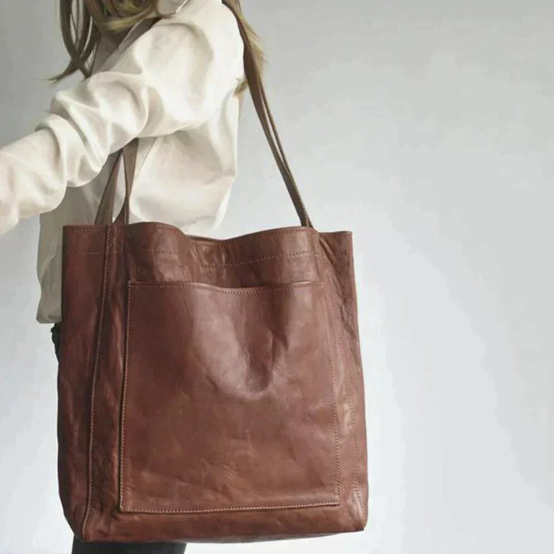 Ella™ Modern Leather Handbag