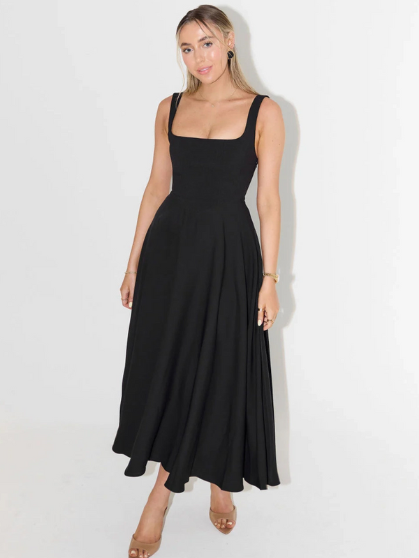 Séraphie – Square Neck Midi Dress