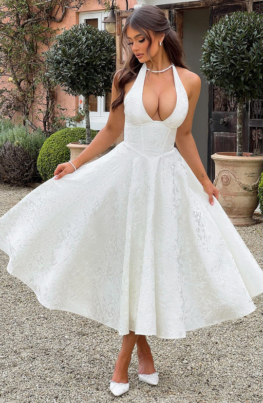 Valencia – Romantic Midi Dress