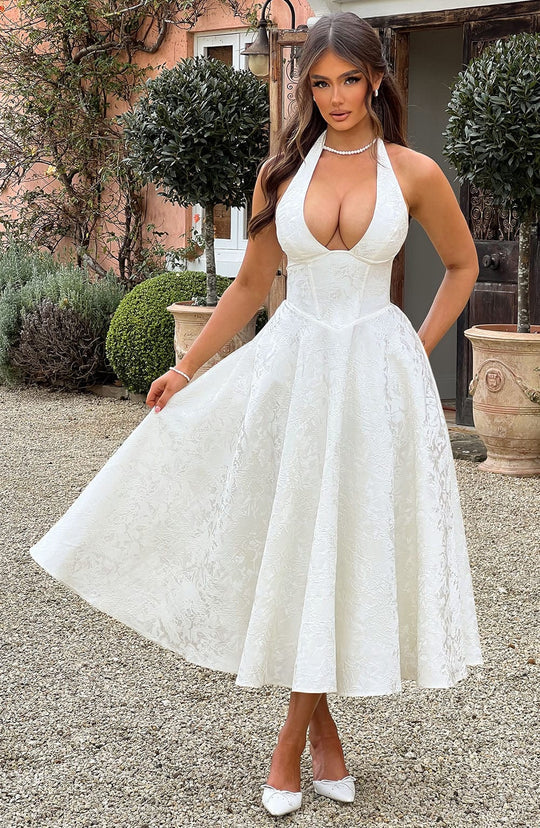 Valencia – Romantic Midi Dress