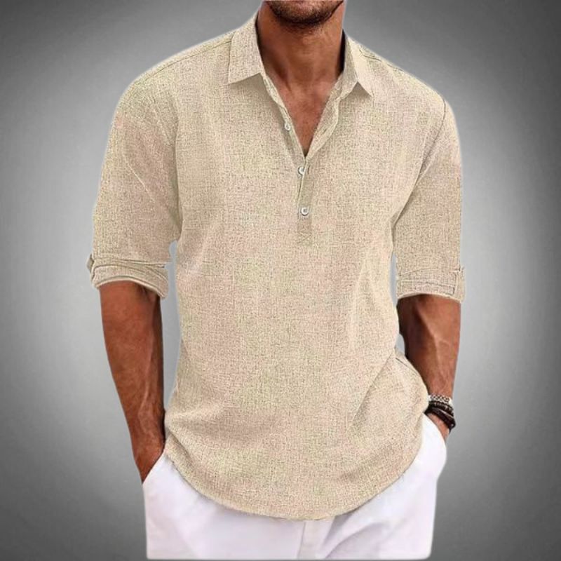 Lucas™ | Premium Linen Shirt