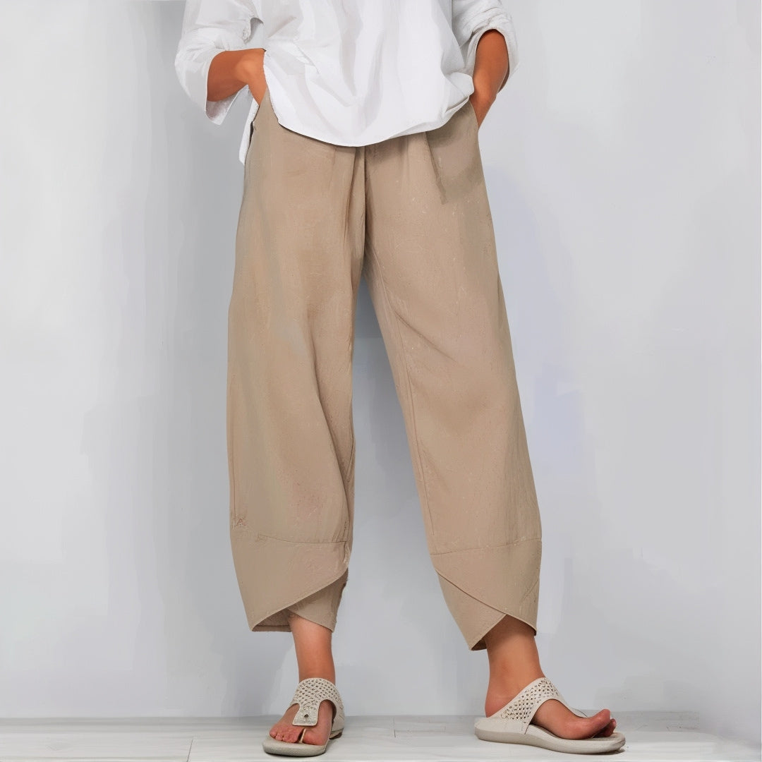 Lana | Versatile Cotton-Linen Pants